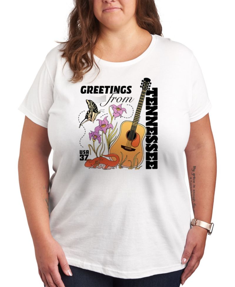Tennessee Stamp Plus Size Graphic T-Shirt