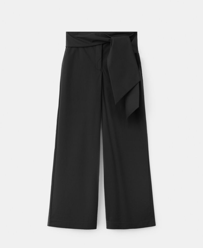Women's Bow Straight Pants