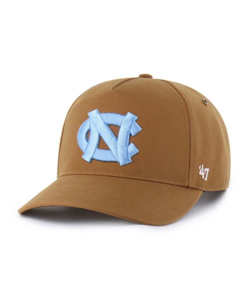 X Carhartt Men's and Women's Brown North Carolina Tar Heels Hitch Adjustable Hat