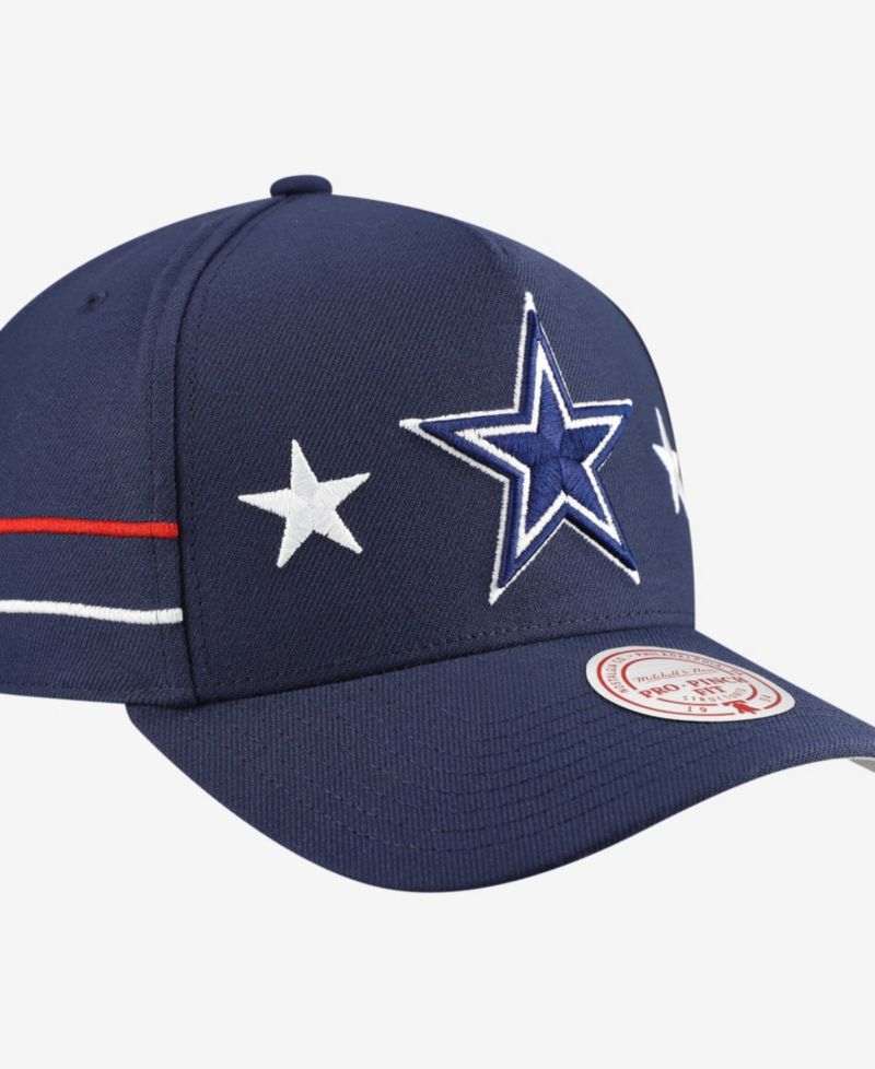 Men's Navy Dallas Cowboys America's Team Pro Pinch Snapback Hat
