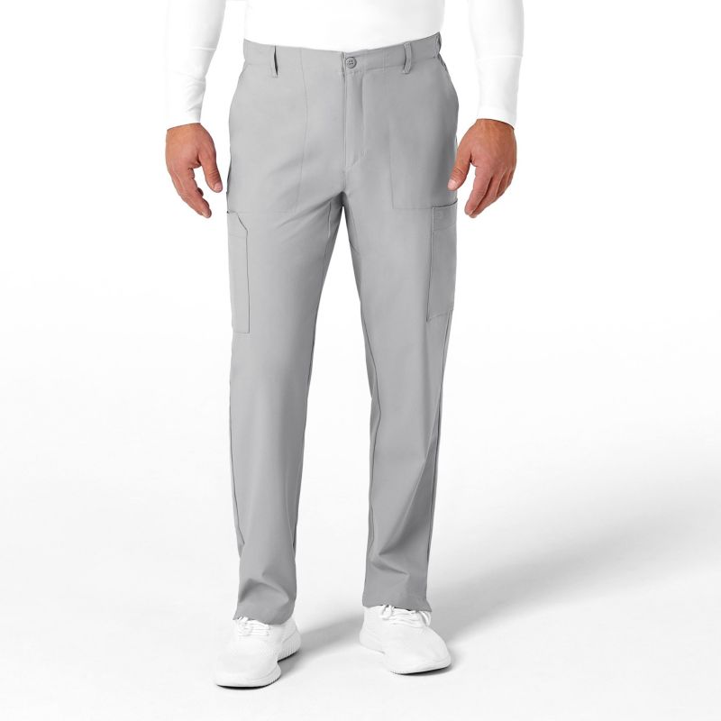 Men's W123 Flat Front Cargo Scrub Pant Regular