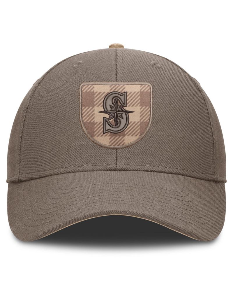 Men's Brown Seattle Mariners Statement Rise Adjustable Hat