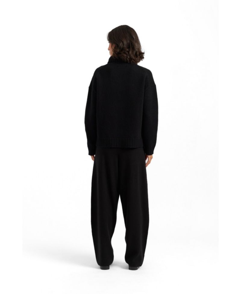 Women's Merino Heart Rollneck Sweater