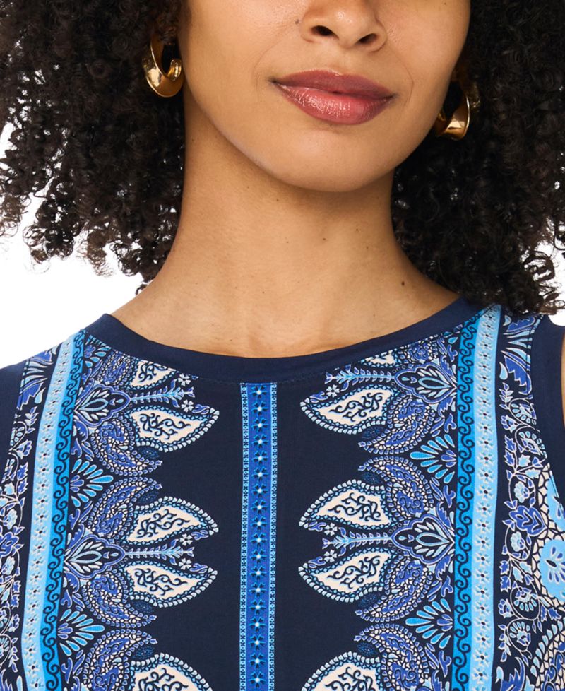 Women's Printed Sleeveless Tank Top