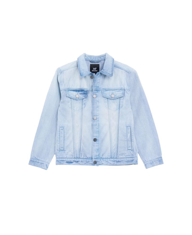 Boy's 8 - 20 Trucker Denim Jacket