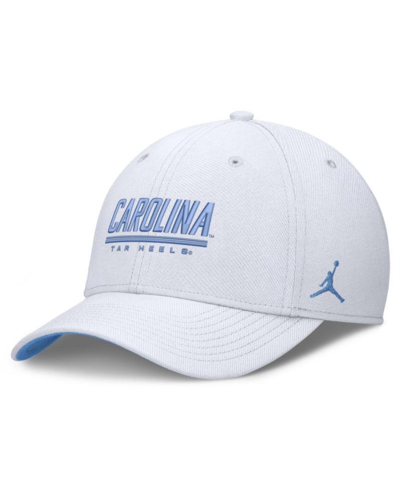 Men's White North Carolina Tar Heels Game Day Rise Swooshflex Hat