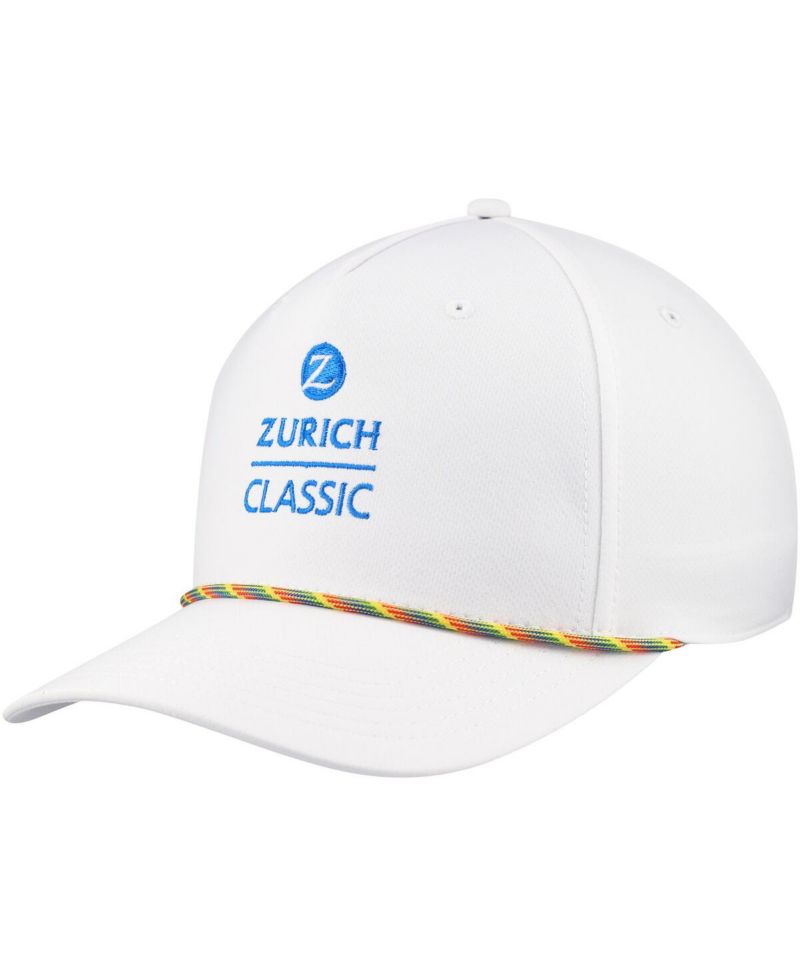 Men's White the Zurich Classic Alto Rope Adjustable Hat
