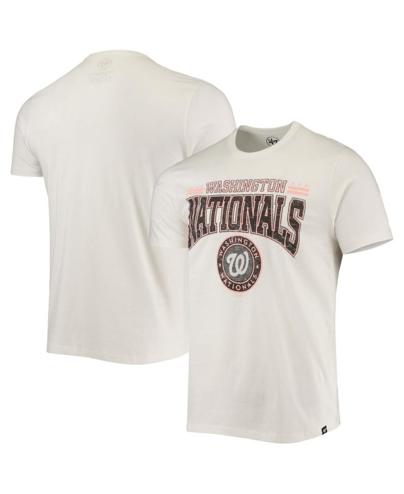 Men's '47 White Washington Nationals City Connect Elements Franklin T-shirt