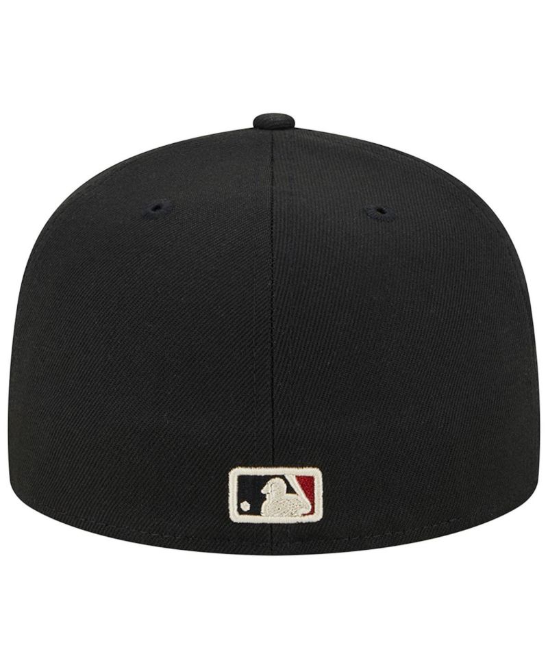 Men's Black Arizona Diamondbacks Alternate Logo 2001 World Series Team Color 59FIFTY Fitted Hat
