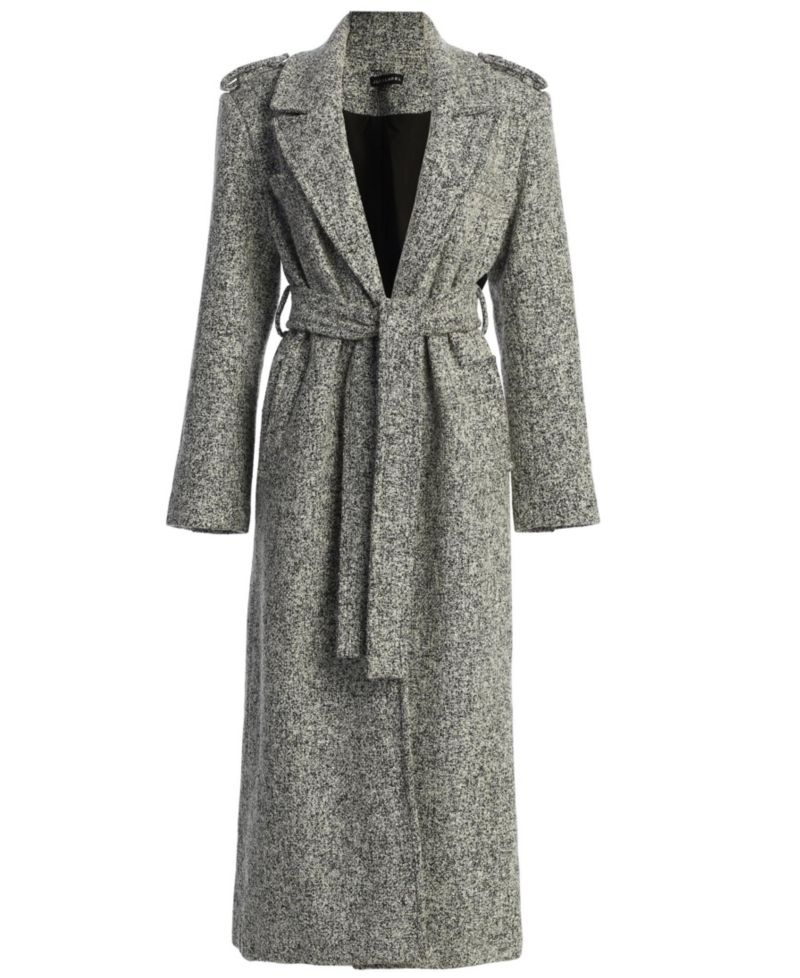 Women's Savannah Belted Tweed Coat