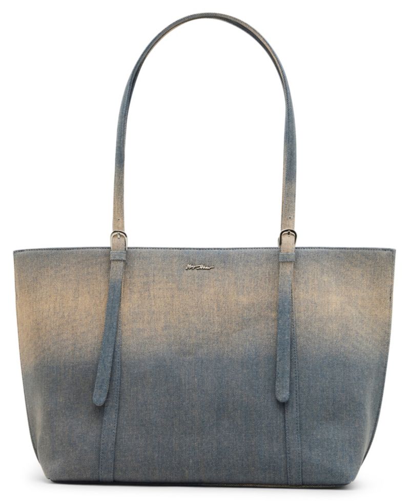 Slouchy Denim Tote Handbag