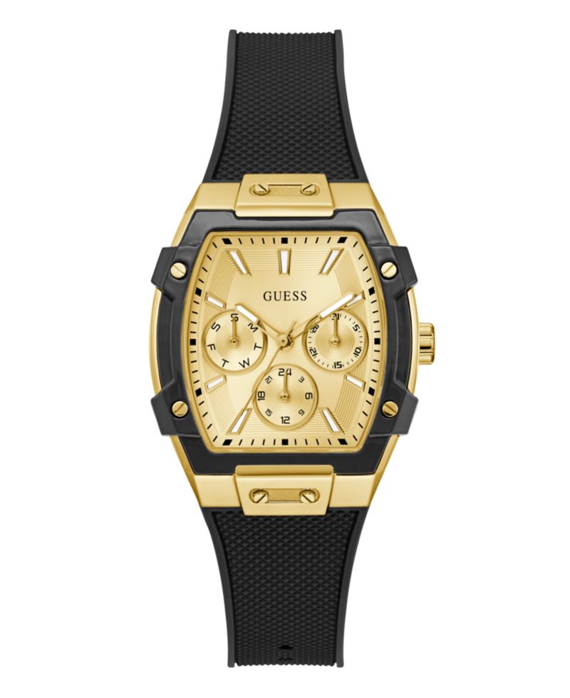 Women's Black Gold Tone Multi-function Watch, 35mm