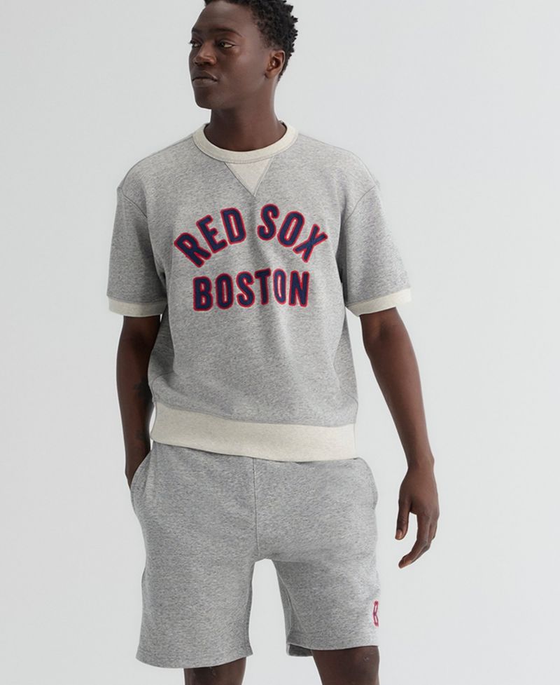 Men's Boston Red Sox Iconic Terry Relaxed-Fit Sweat Shorts, 8" Inseam