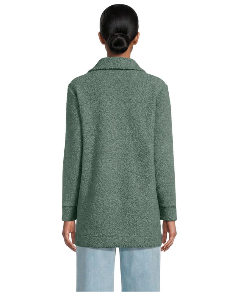 Women's Boucle Fleece Coat