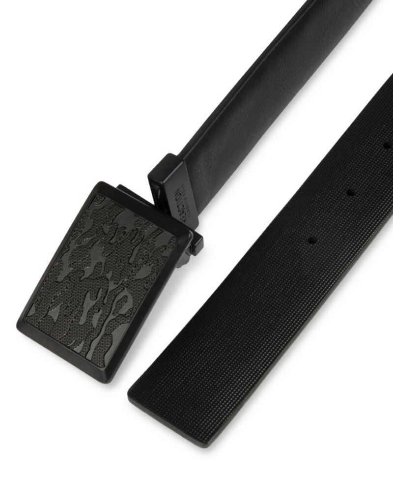 Men's Reversible Compression Plaque Buckle Belt