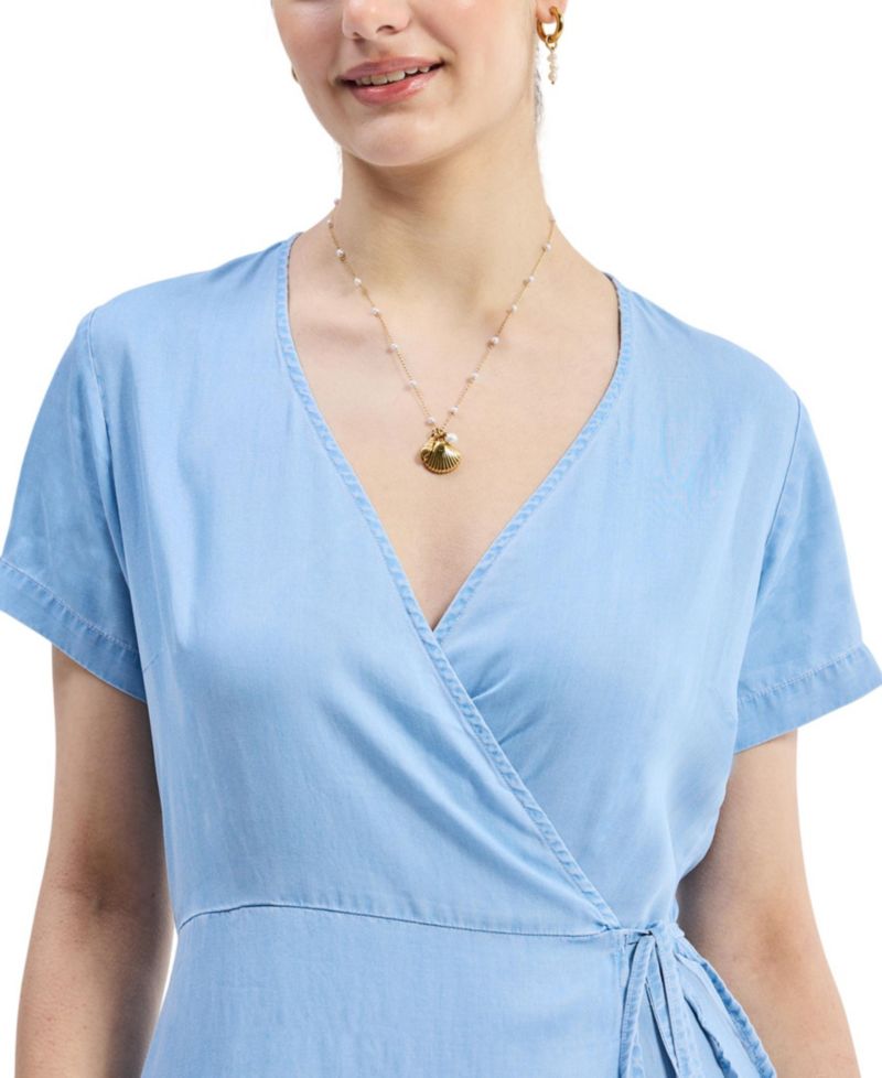 Women's Maxi Wrap Dress