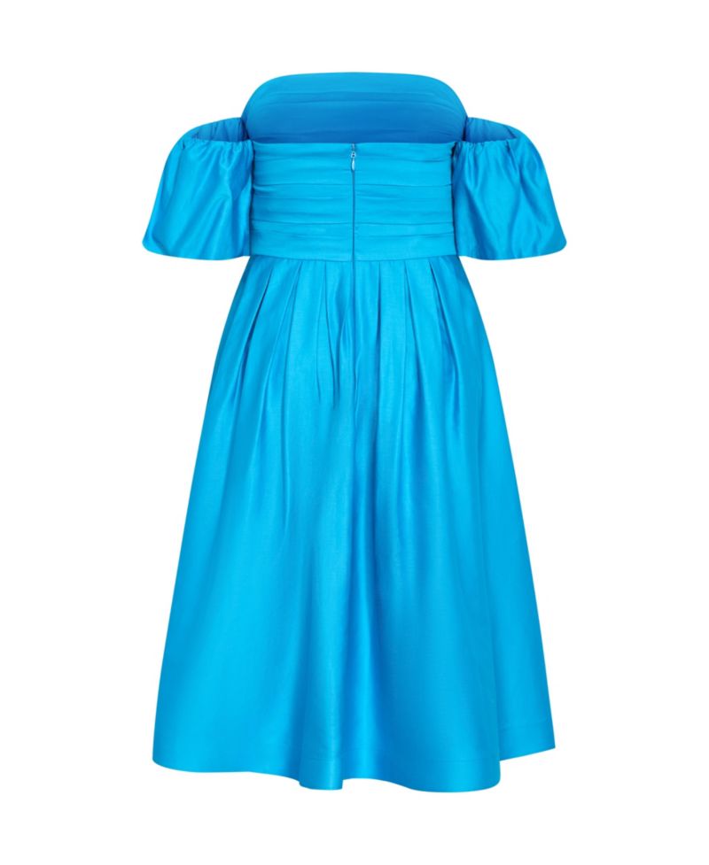 Women's Rosalee Puff Sleeve Midi Dress