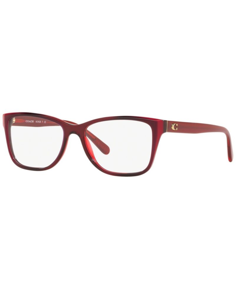 Woman Rectangle Plastic HC6129 Eyeglasses