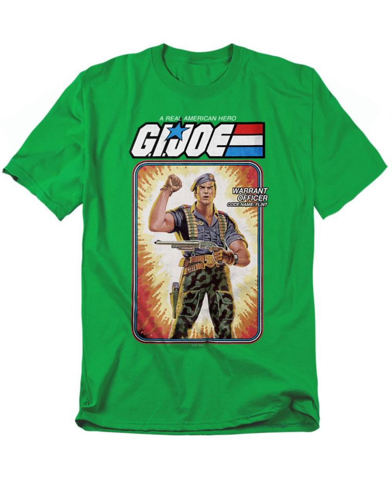Men's G.I. Joe Flint Card T-Shirt