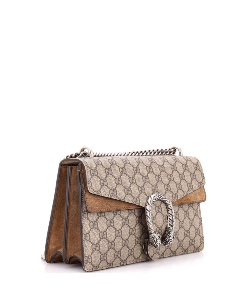 Small Dionysus Bag GG Coated Canvas