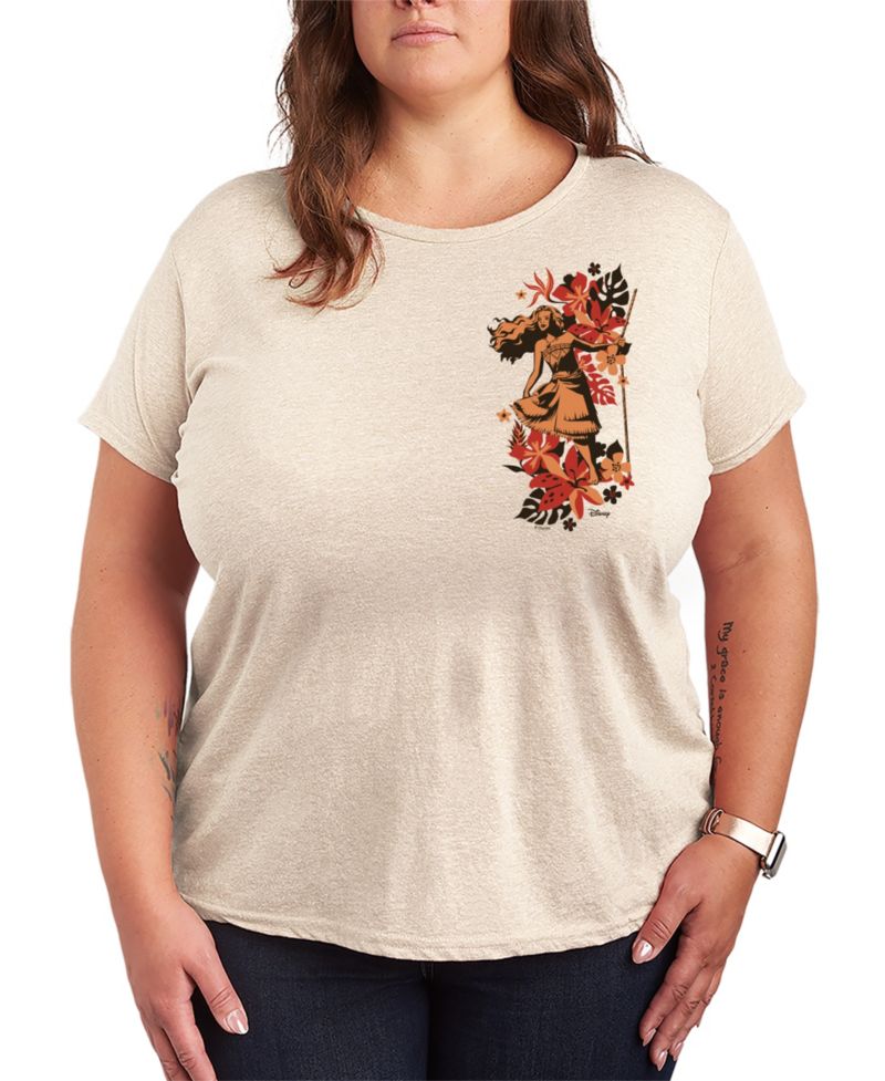 Plus Size Moana Way-Finder Graphic T-Shirt
