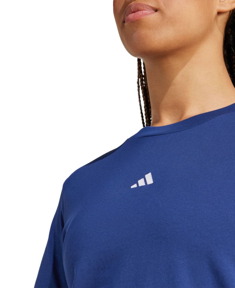 Plus Size Short-Sleeve Cotton Crewneck Logo T-Shirt