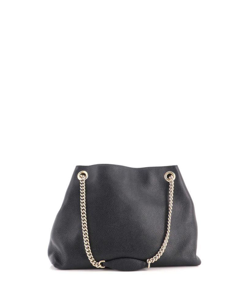 Medium Soho Chain Strap Shoulder Bag Leather