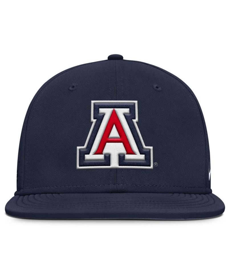 Men's Navy Arizona Wildcats On-Field Dugout True Performance Fitted Hat