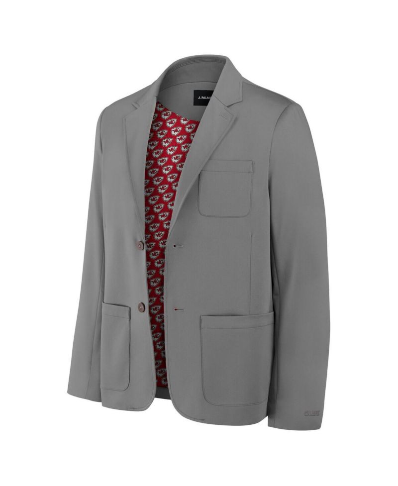 Men's Graphite Kansas City Chiefs Man-In-Motion Blazer