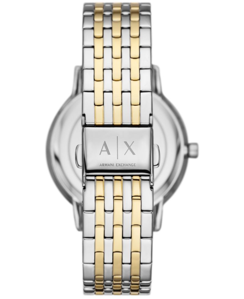 Women's Three Hand Two-Tone Stainless Steel Watch 36mm and Bracelet Set
