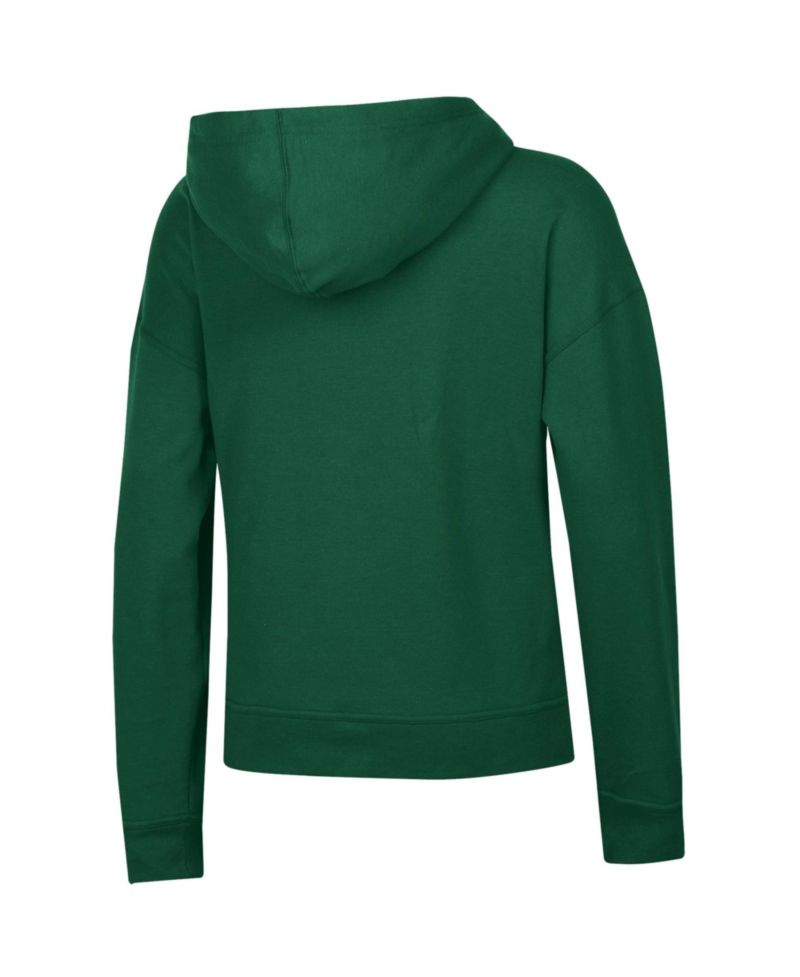 Women's Green Bay Packers Fleece Relaxed-Fit Pullover Hoodie
