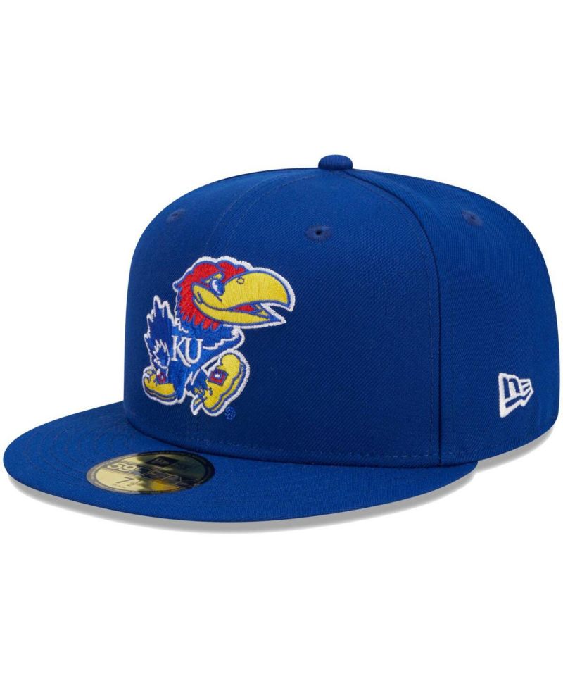 Men's Royal Kansas Jayhawks Evergreen 59FIFTY Fitted Hat