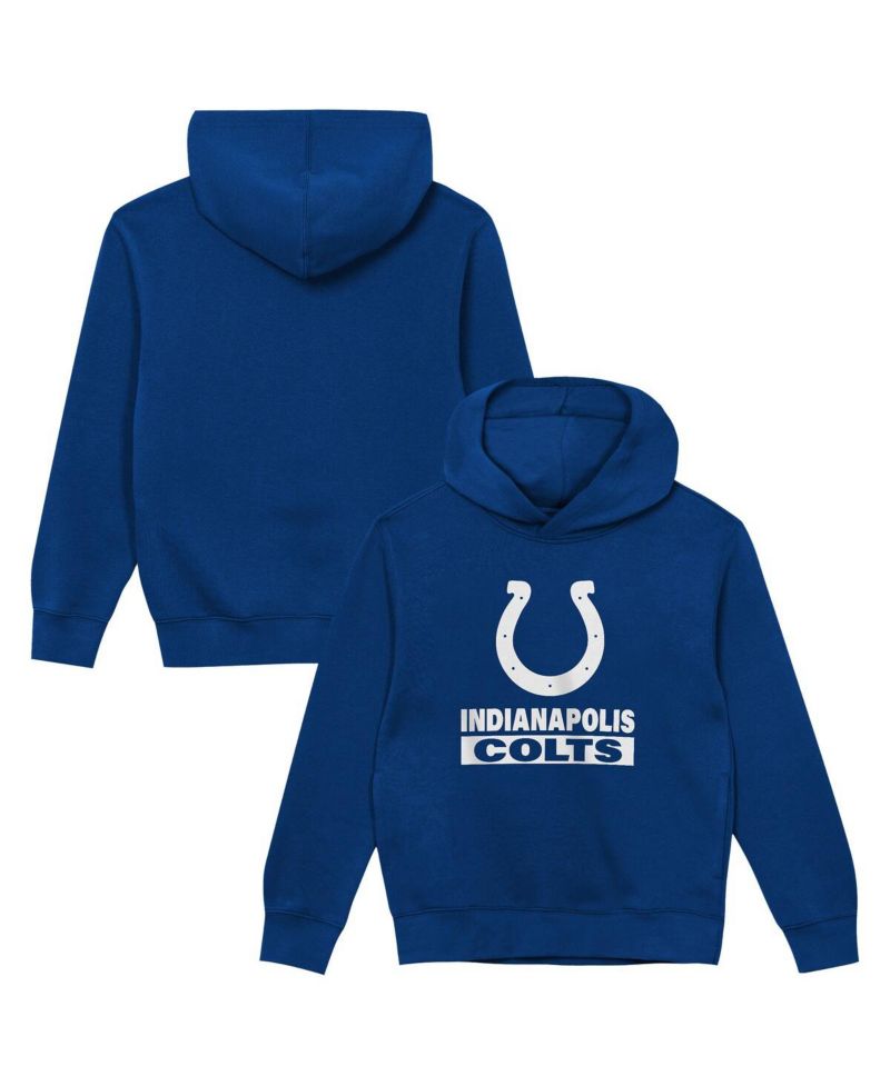 Toddler Royal Indianapolis Colts Back to Basics Hoodie