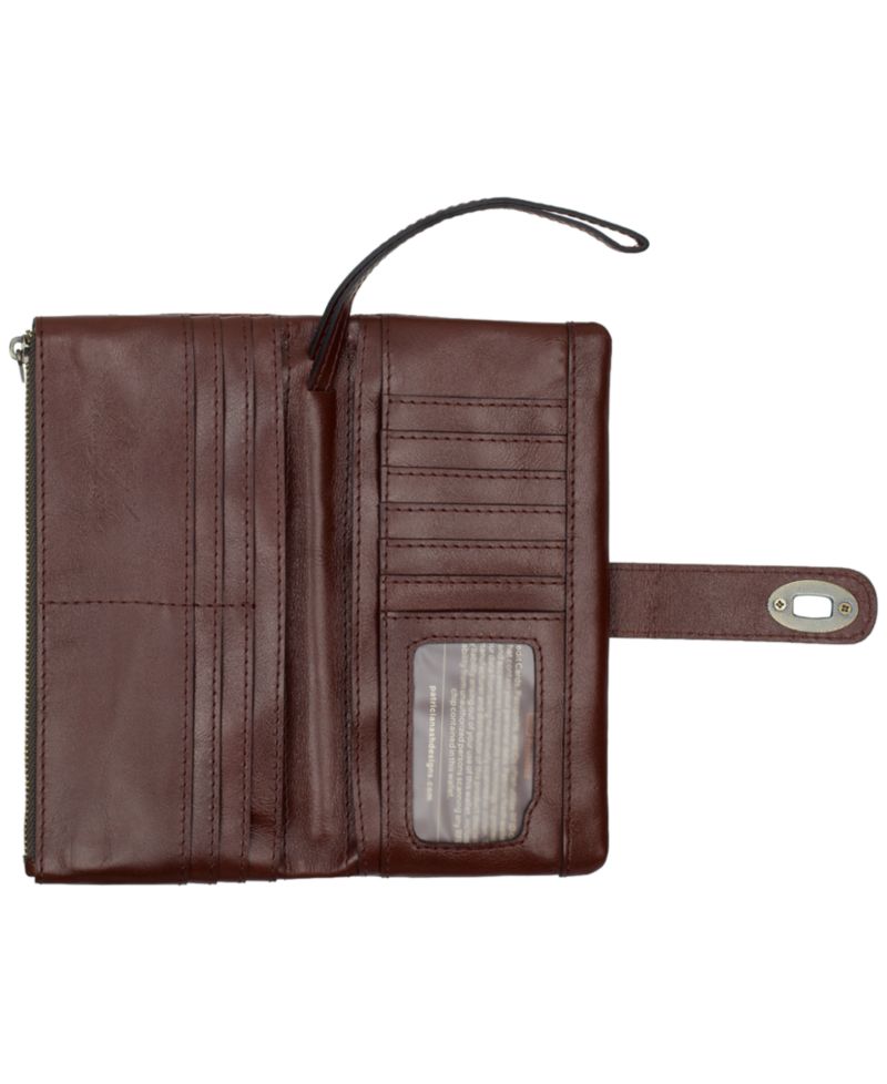 Annesley Leather Wristlet