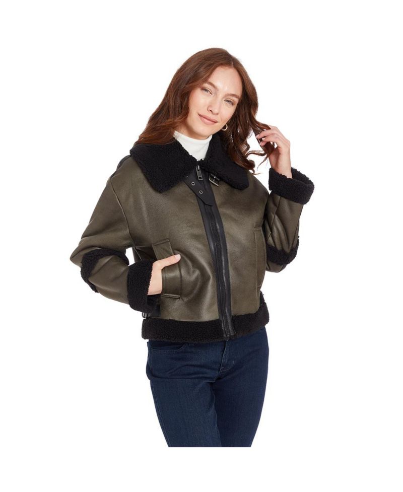 Women's Chloe Faux Shearling Coat