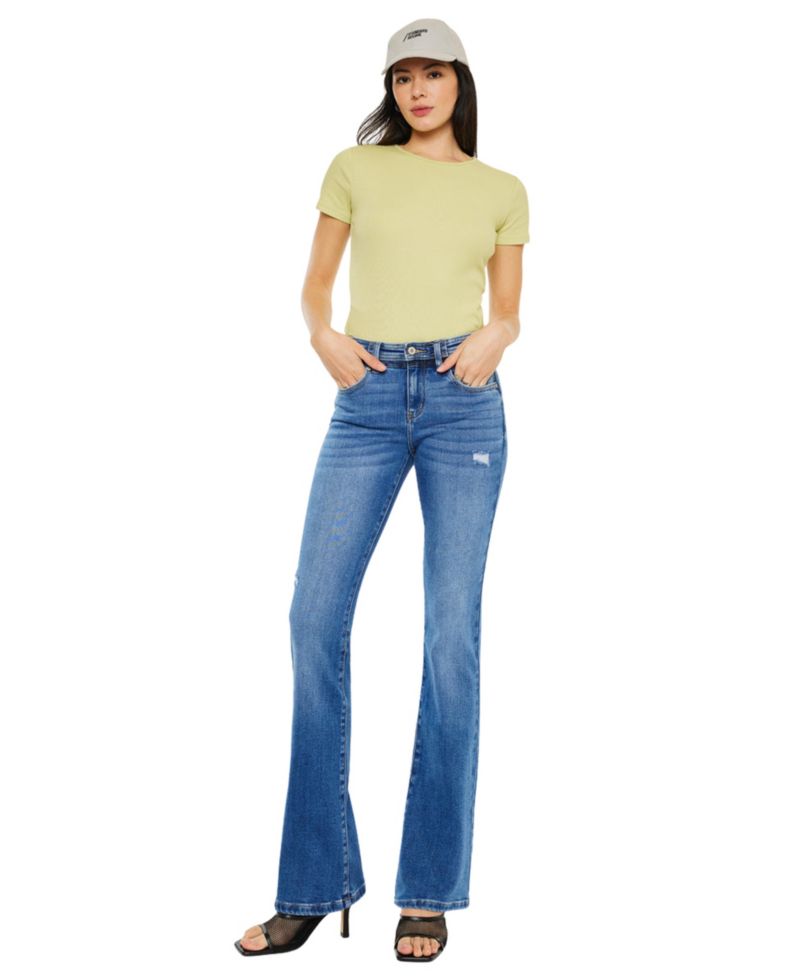 Women's Kiera Mid Rise Bootcut Jeans