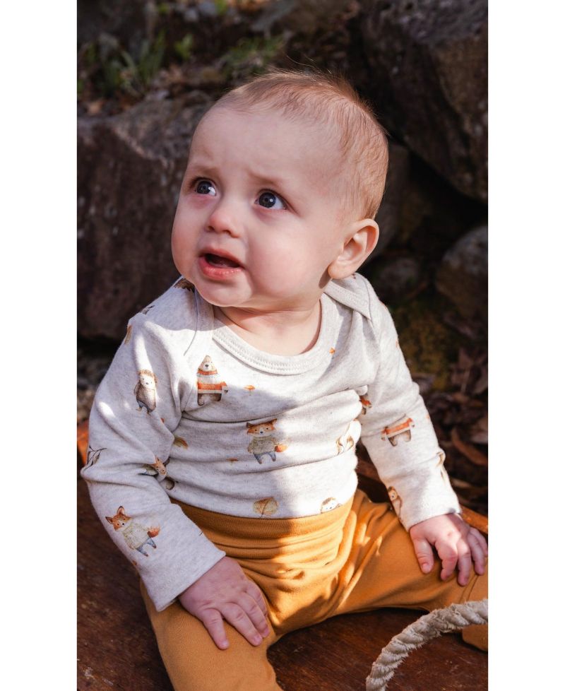 Baby Boy 3M TO 24M Cotton Onesie Animal Print