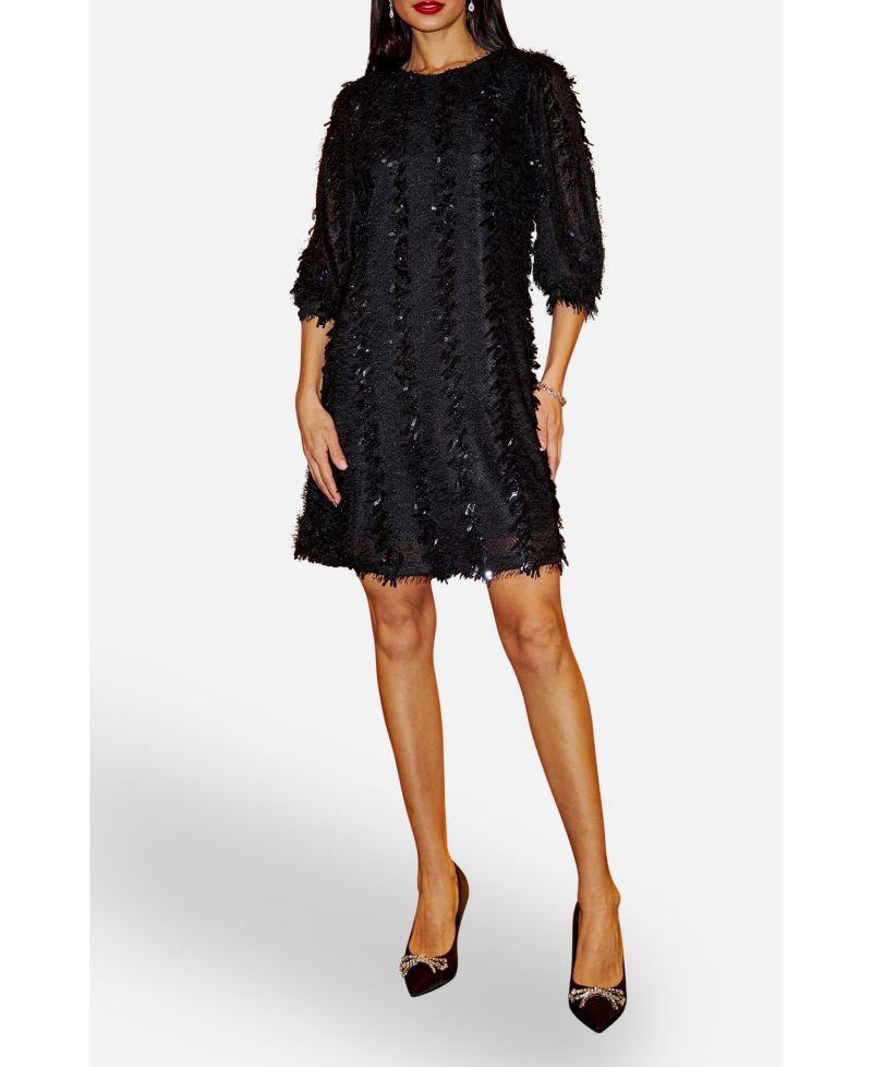 Women's Hanging Sequin Tunic Dress
