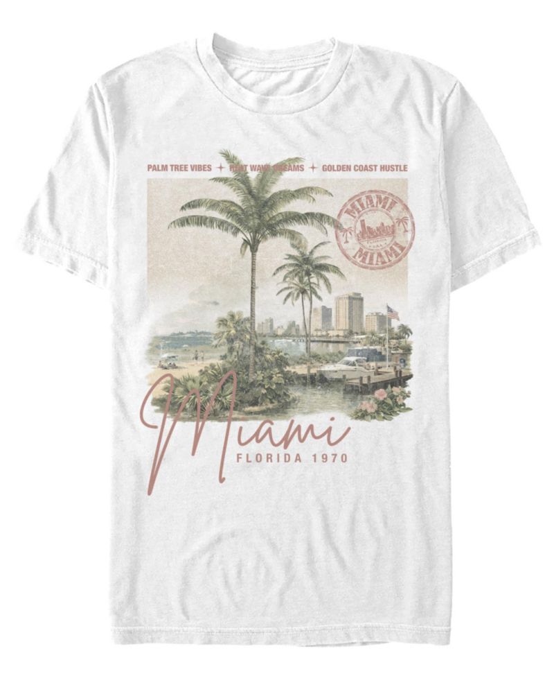 Men's Mad Engine 0525 Miami Art T-Shirt