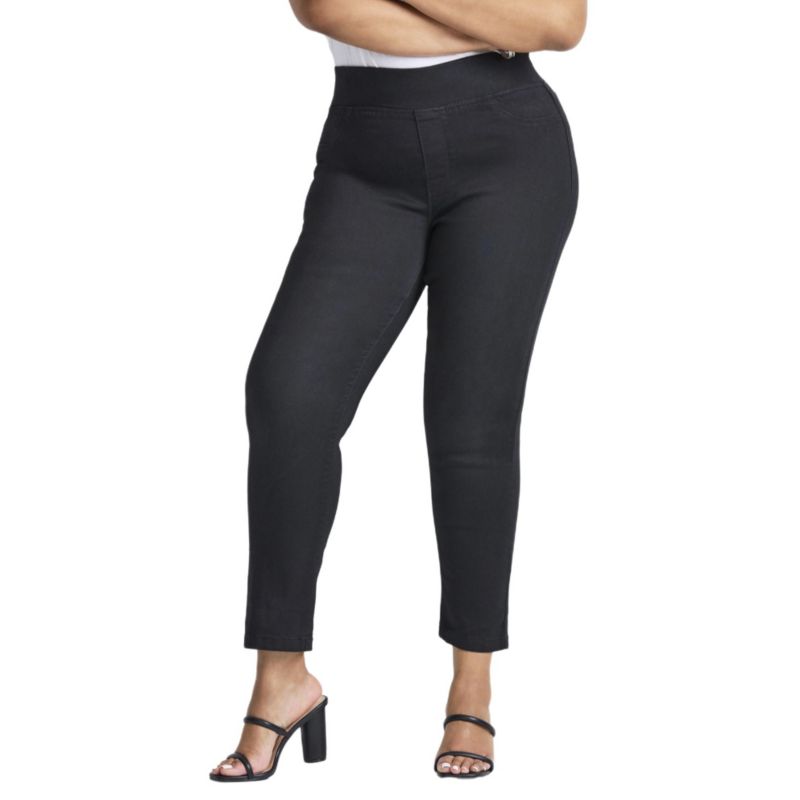 Women's Plus Size Butter Denim Pull-On High Rise Jean