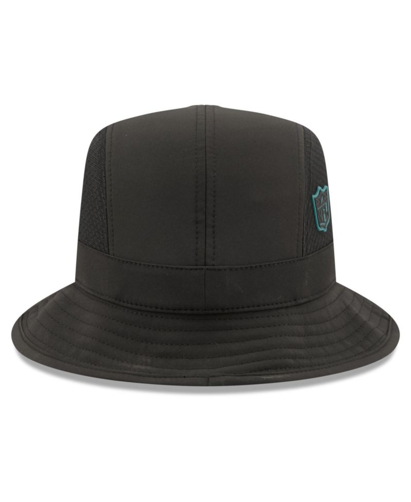 Men's Black Philadelphia Eagles 2026 Sideline Bucket Hat