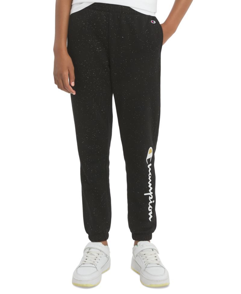 Girls' 7-16 Elastic Waist Signature Jogger Pants
