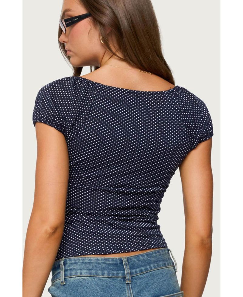 Women's Stefania Polka Dot Top