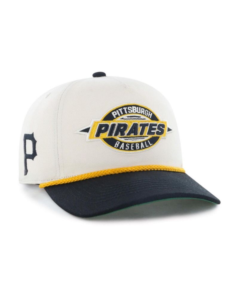 Men's Natural Pittsburgh Pirates Frame Out Hitch Adjustable Hat