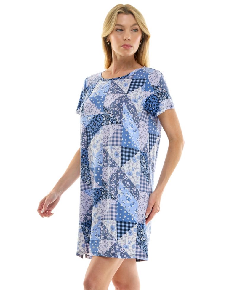Women's Short-Sleeve Sleep Shirt