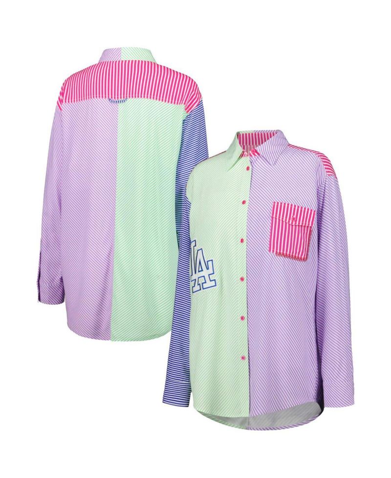 Women's Los Angeles Dodgers Button-Up Shirt