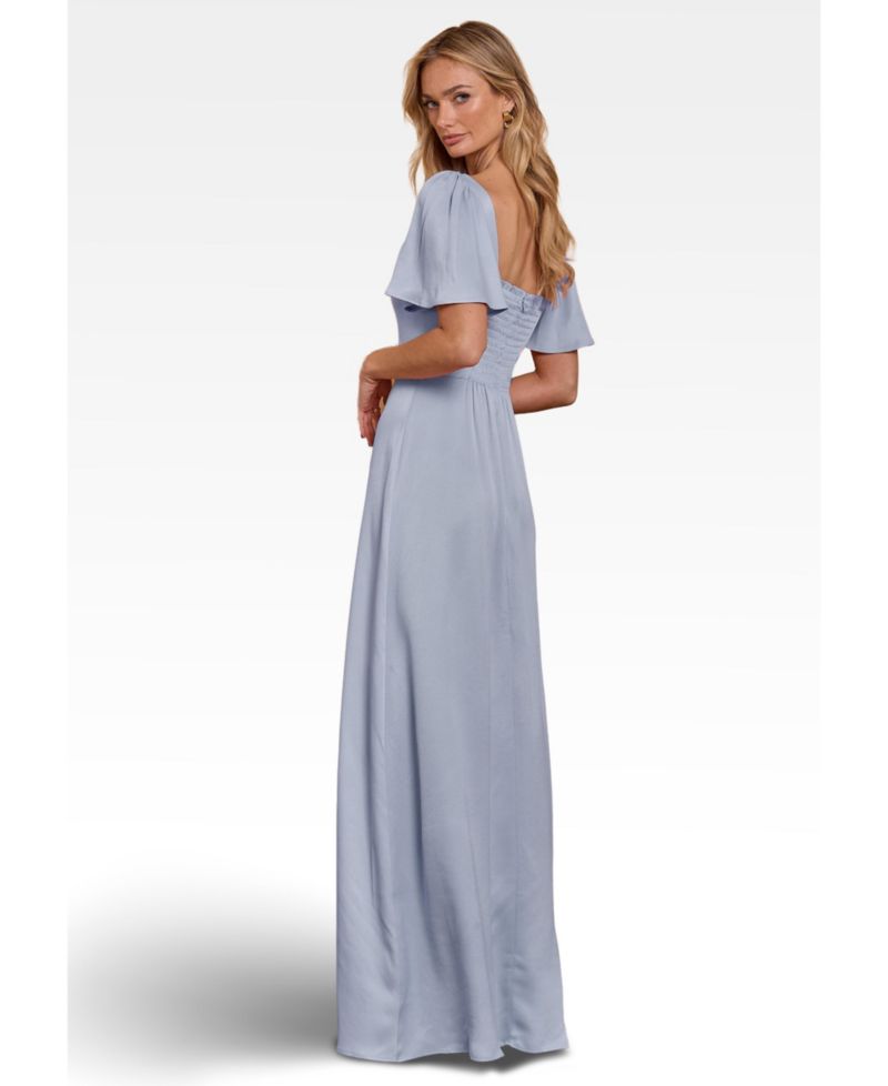 Women's Clemmie Satin Bridesmaid Dress