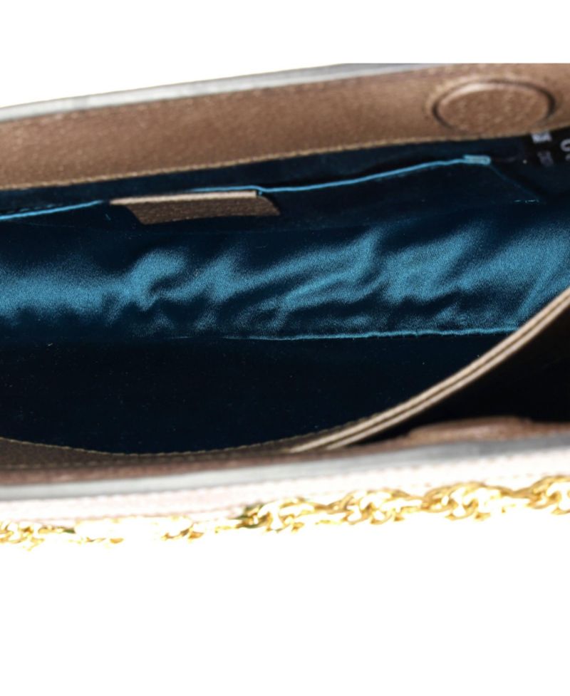 Small Ophidia Chain Shoulder Bag GG Coated Canvas