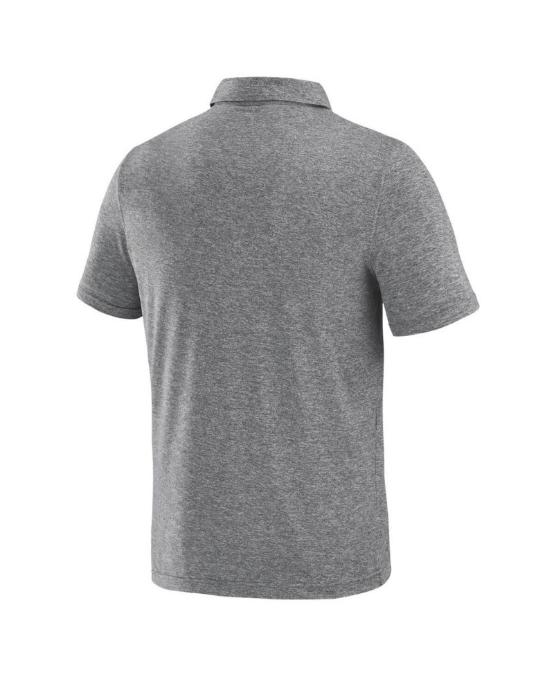 Men's Black Cincinnati Bengals Four Down Polo Shirt