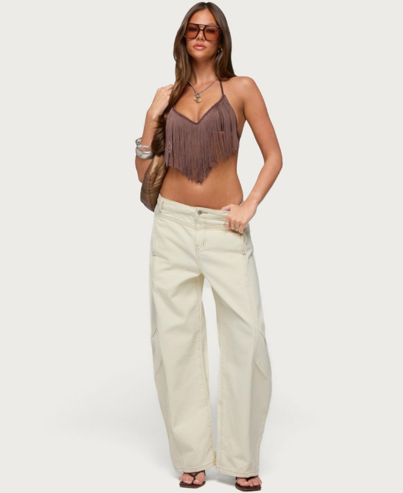 Women's Kienna Fringed Bra Top